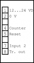 0 731 501, Summation counter, HENGSTLER