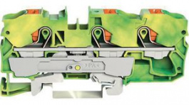 2210-1307, Ground Terminal, Cage Clamp, 3 Poles, 0.5 ... 16mm\x1a, Wago