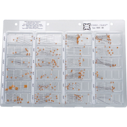 CCC-32, Ceramic capacitor assortment 1 nF ... 1 uF, NOVA Elektronik