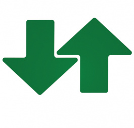 104419, Floor Arrows PU=1 PAK, Brady