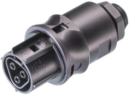 RST20I3S B1 M03 SW, Device socket Black, Wieland Electric