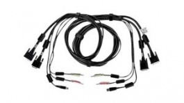 CBL0120, KVM Cable, USB/DVI/Audio, 1.8m, Vertiv