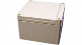 1555P2GY, Корпус: универсальный; Х:120мм; Y:120мм; Z:80мм; 1555; серый, Hammond
