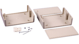 RM2015L, Plastic enclosure grey 130 x 100 x 70 mm ABS IP 43, Hammond