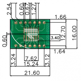 RE932-03ST, Prototyping board FR4 Epoxide + chem. Ni/Au, Roth Elektronik