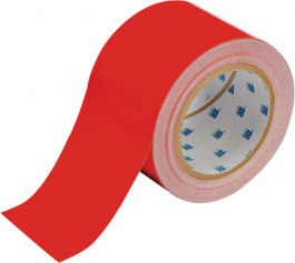 104343 [30 м], Floor Marking Tape Red 76.2 mmx30 m, Brady