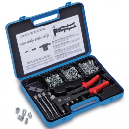 2351 190 0502, Blind rivet nut set flat head M4-M6, Boellhoff