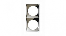918262518, Cover Frame Glossy INTEGRO Flush Mount 119 x 59.5mm Chrome, Berker