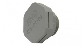 RND 455-01109, Pressure Compensating Element 24.5mm Grey Polyamide 66 IP66/IP68, RND Components