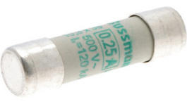C10M0-25 [10 шт], Fuse10 x 38 mm,500 VAC,0.25 A 0.25 A slow-blow Bussmann, Eaton