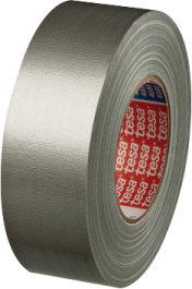 04688 50MM X 25 M GREY, Cloth tape silver 50 mmx25 m, Tesa