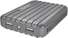 IB-PBB10400, Power Bank Li-ion 10400 mAh silver, ICY BOX