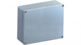 15100801, Metal Enclosure Without Knockouts, 273 x 205 x 95 mm, Aluminium, IP66, Grey, Spelsberg