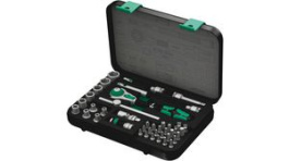 05003535001, Zyklop Speed Ratchet Set, Imperial, 41 Pieces, 1/4", Wera Tools