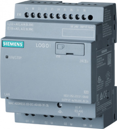 6ED1052-2CC01-0BA8, Логический модуль LOGO!8 24CEO, Siemens