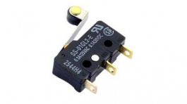 SS-10GL2, Micro Switch SS, 10.1A, 1CO, 1.47N, Hinge Roller Lever, Omron