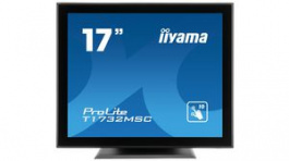 T1732MSC-B5X, Monitor, Touchscreen, TN, 1280 x 1024, 5:4, 17^, LED, Iiyama