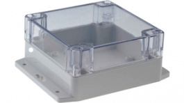 RND 455-00267, Plastic enclosure 120 x 120 x 60 mm light grey PC IP 65, RND Components