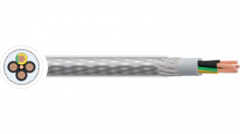 V0203031CL0050M [50 м], Control cable, PVC, YSLYSY, Multicore, Flexible, Shielded, 3 x 1.5 mm2, Transpar, Veriflex