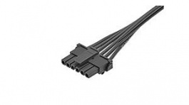 145132-0603, Micro-Fit TPA-to-Micro-Fit TPA Off-the-Shelf (OTS) Cable Assembly Single Row 300.00mm Length 6 Circuits Black, Molex