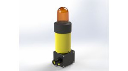 31006807300, Signal Beacon DC 48V 500mA CWB-ATEX IP66 Cable Gland, M20 Blue, Pfannenberg