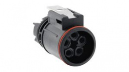 UTL6145S, 5 P, Size 14, In-Line Receptacle, Souriau Esterline Sunbank