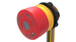 84-5331.2B40, Emergency Stop Switch, 1NC + 1NO, IP65/IP67, Flat Ribbon Cable, EAO