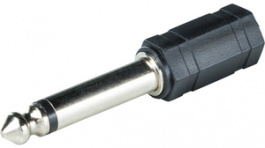 RND 205-00593, Mono Audio Adapter 6.3 mm Plug - 3.5 mm Socket, RND Connect
