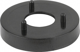 330.120, Nut cover without pointer black 11.8 mm, Mentor