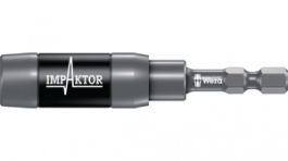 05057676001, Держатель для насадок; Гнездо: 1/4"; Длина: 75мм; с магнитом, Wera Tools