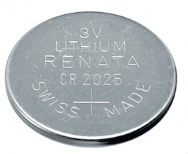 CR2025, Button cell battery Lithium 3 V 165 mAh, Renata