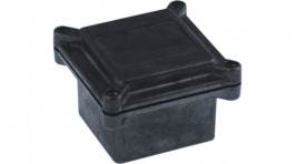 RND 455-00623, Sealed Metal Enclosure, Black, 96.2 x 96.2 x 67 mm, Aluminium Alloy / ADC12, IP6, RND Components