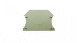 RND 205-01336, End Plate, 55.5mm, Beige, RND Connect