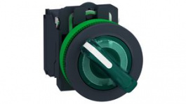 XB5FK123B5, Illuminated Selector Switch Green 2-Pole 2-Pos 90° Panel Mount, SCHNEIDER ELECTRIC