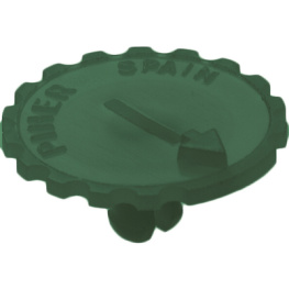 5034 GREEN, Knurled head for trimmer PT 10 green, Piher