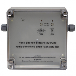 HM-SEC-SFA-SM, HomeMatic sirens control 868.3 MHz 160 x 160 x 90 mm, eQ-3