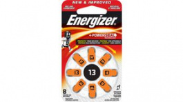 E301431600 [8 шт], Hearing Aid Battery 1.4 V 280 mAh PU=Pack of 8 pieces, Energizer