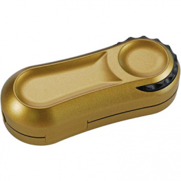 8114-010.01, Dimmer with rotary wheel gold, interBAR