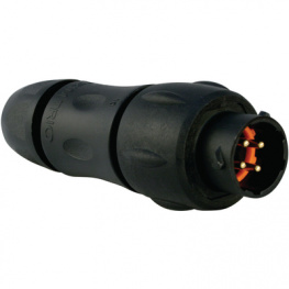 UTS1JC104P, Cable plug Trim Trio UTS Poles=4 Male Housing size10, Souriau Esterline Sunbank