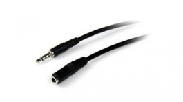 MUHSMF2M, Audio Extension Cable 3.5 mm Jack Plug - 3.5 mm Jack Socket 2m, StarTech.com