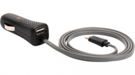 GC39941, Car charger with Lightning cable, 90 cm, 900 mm, Griffin