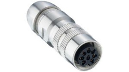 032200 08-1, Circular Connector Socket, IP68, Straight, 8 Poles, Lumberg Connect