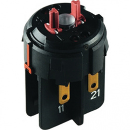 1.20.126.704/9000, Contact block ^Emergency stop^ QC 22 mm, RAFI