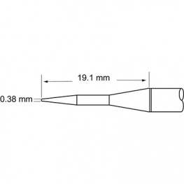 TFP-CNP1, Soldering Tip Conical 390 °C, Metcal