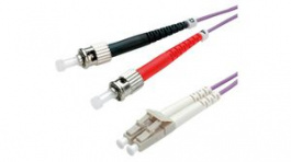 21.15.8770, Fibre Optic Cable 50/125 um OM4 Duplex LC - ST 500mm, Roline