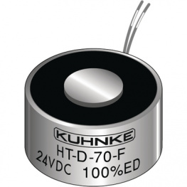 HT-D40-F-24V100%, Holding Solenoid 400 N 6.0 W, Kuhnke