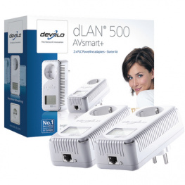 1925, Starter kit, 2x dLAN 500 AVsmart+, Devolo