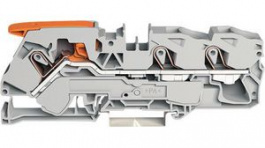 2116-1301, Feedthru Terminal, Cage Clamp, 3 Poles, 0.5 ... 16mm\x1a, Wago