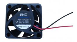 RND 460-00074, Axial Fan DC 30x30x10mm 13.2V 7.6m/h, RND Components