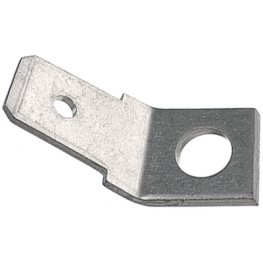 RM 5327.045, Push-on blade, blank 6.3 x 0.8 mm, -